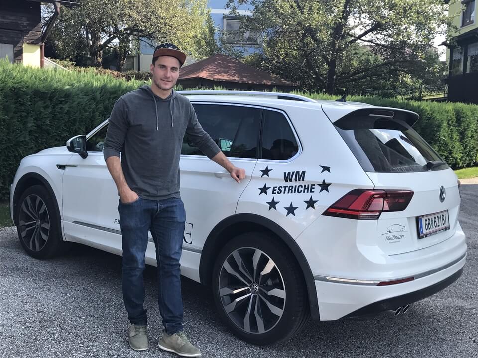 Tatkräftige Unterstützung für Daniel Danklmaier WMEstriche GmbH